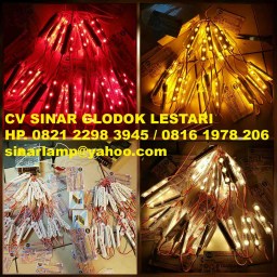 LED Module 3 mata warna Red Yellow dan Warmwhite